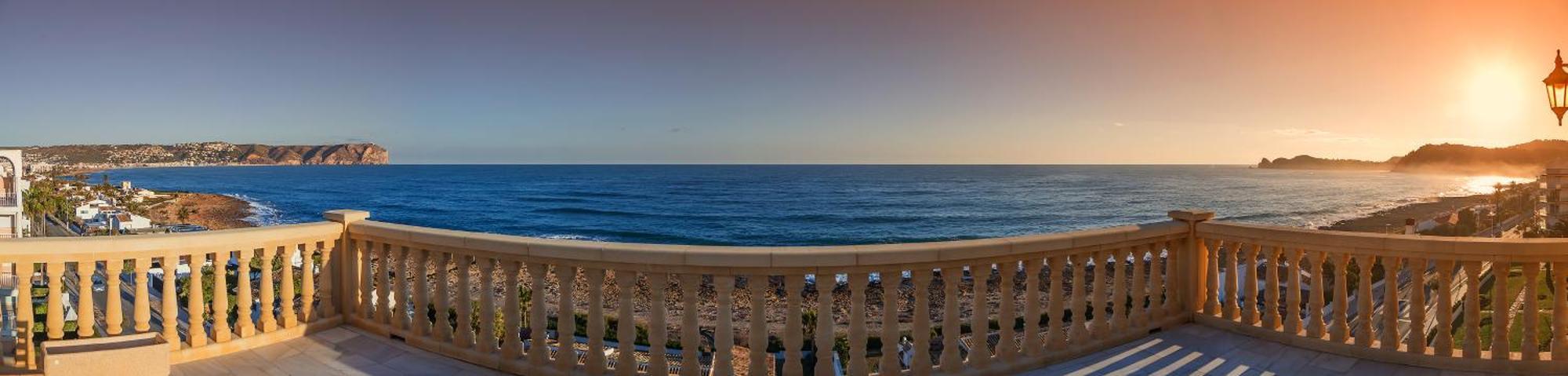 Mar-Beach Front Apartment In Jávea Buitenkant foto