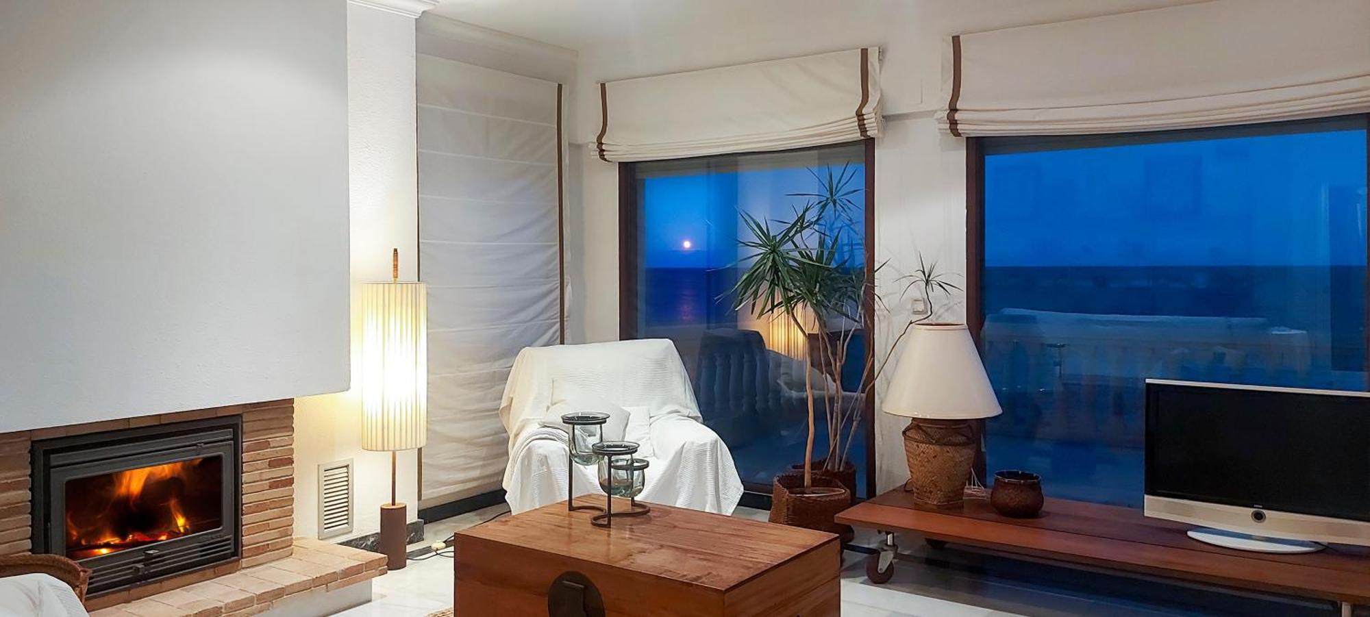 Mar-Beach Front Apartment In Jávea Buitenkant foto