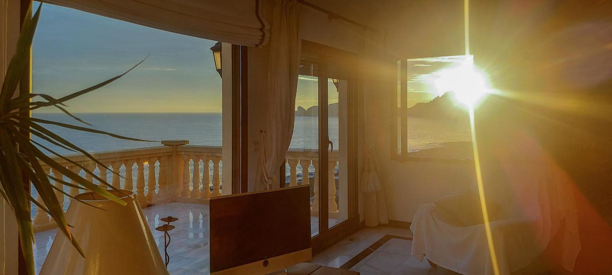 Mar-Beach Front Apartment In Jávea Buitenkant foto