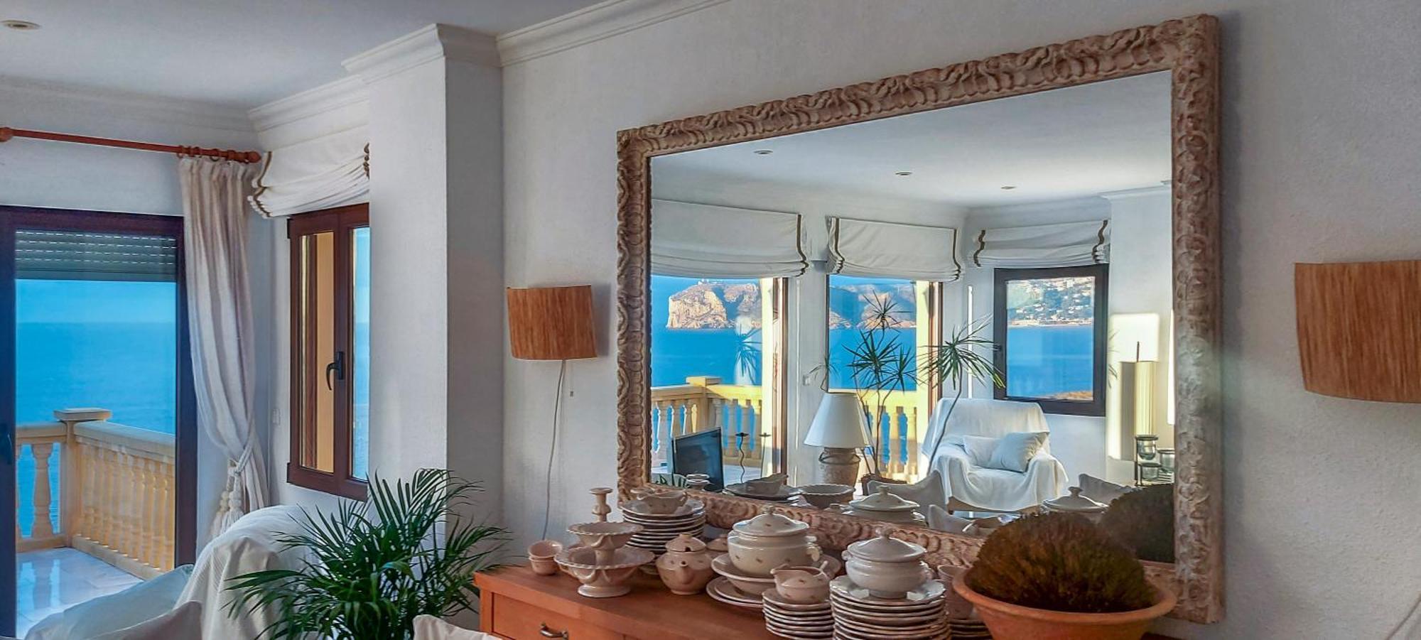 Mar-Beach Front Apartment In Jávea Buitenkant foto