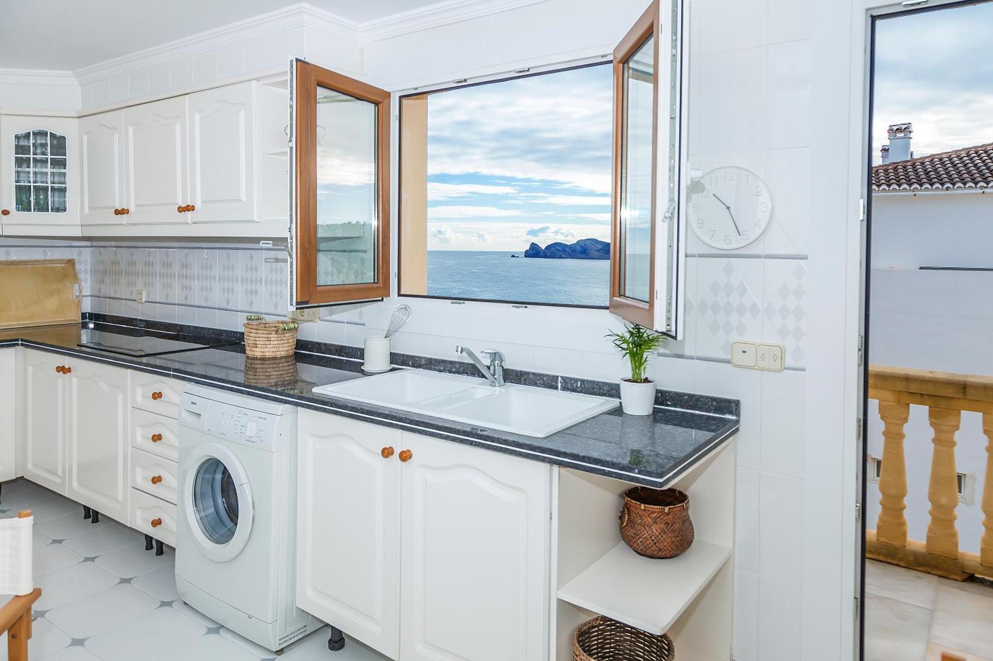 Mar-Beach Front Apartment In Jávea Buitenkant foto