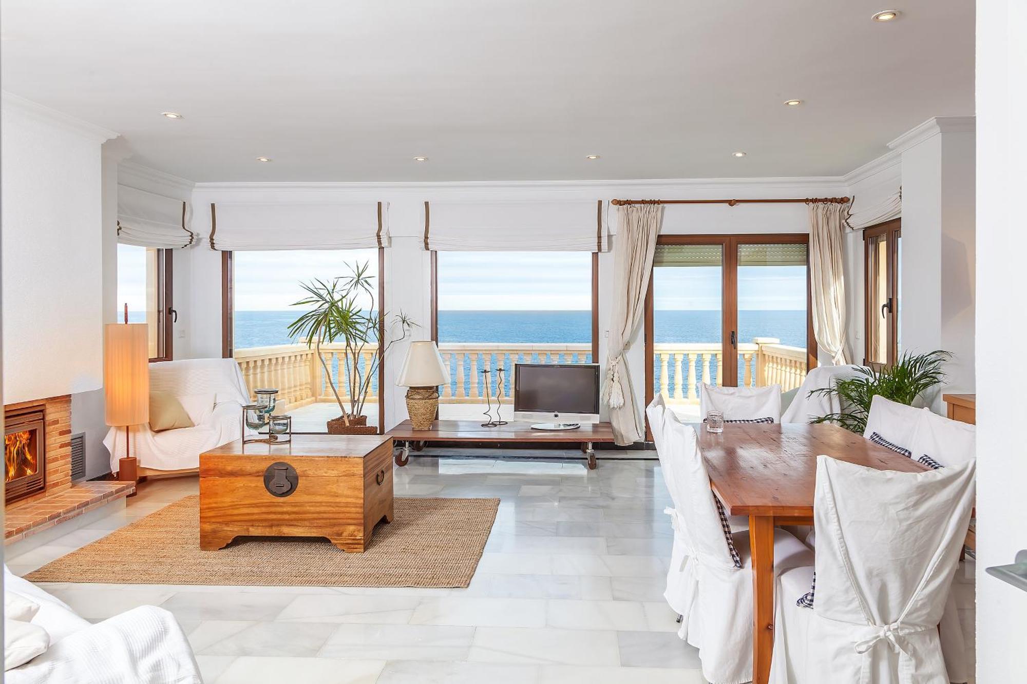 Mar-Beach Front Apartment In Jávea Buitenkant foto