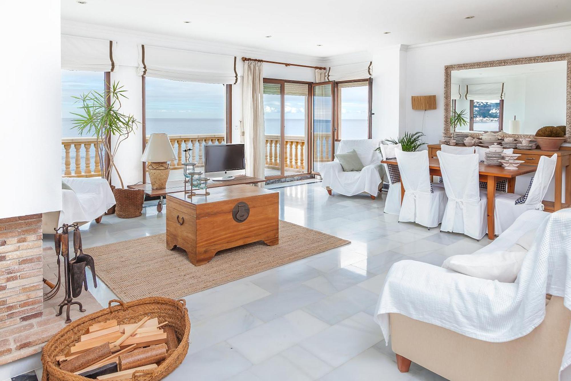 Mar-Beach Front Apartment In Jávea Buitenkant foto